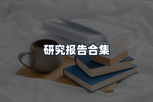 研究报告合集